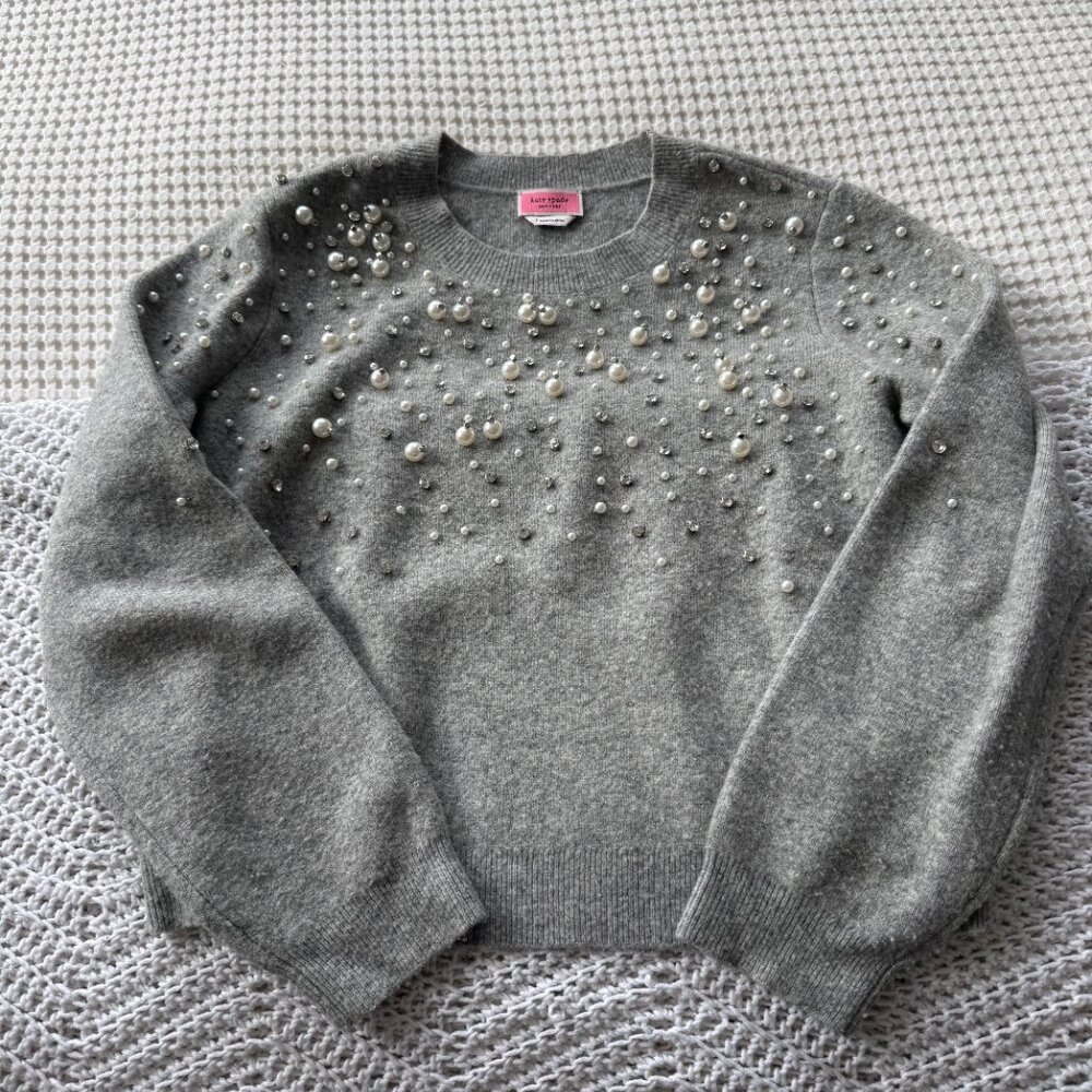 Kate Spade Embellished Sweater (Size L Great Condition) - Picture 2 of 16